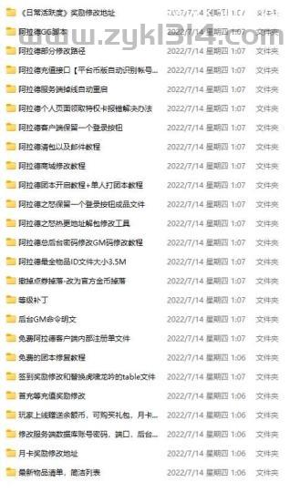 【阿拉德】修改教程合集  第1张
