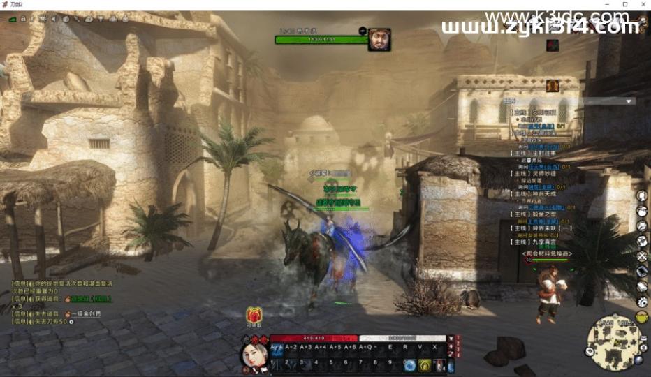 3DMMORPG端游【刀剑2-忘川拳师魔聚乌鹊山五阶版】最新整理单机一键即玩镜像端+PC客户端+配套登录器+GM工具+详细搭建教程  第10张